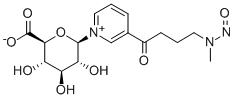 CAS#: 350508-26-8, 4-(Methylnitrosamino)-1-(3-Pyridyl)-1-Butanone N-beta-D-Glucuronide