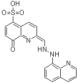 CAS#: 350691-55-3, 8-Oxo-2-[(2-quinolin-8-ylhydrazinyl)methylidene]quinoline-5-sulfonic Acid