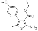 CAS#: 350989-93-4, 2-Amino-4-(4-Methoxyphenyl)-5-Methyl-3-Thiophenecarboxylic Acid Ethyl Ester