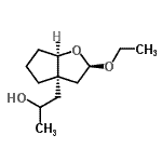 CAS#: 351010-32-7, 1-[(2R,3aS,6aR)-2-Ethoxyhexahydro-3aH-cyclopenta[b]furan-3a-yl]-2-propanol