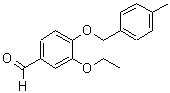 CAS 登录号：351066-35-8， 3-乙氧基-4-[(4-甲基苄基)氧基]苯甲醛