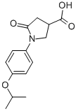 CAS#: 351066-81-4, (3S)-5-Oxo-1-(4-Propan-2-Yloxyphenyl)Pyrrolidine-3-Carboxylic acid