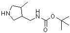 CAS#: 351369-25-0, 2-Methyl-2-Propanyl [(4-Methyl-3-Pyrrolidinyl)Methyl]Carbamate