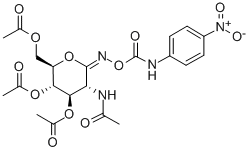 CAS#: 351421-19-7, O-(2-Acetamido-2-Deoxy-3,4,6-Tri-O-Acetyl-D-Glucopyranosylidene)Amino N-(4-Nitrophenyl)Carbamate