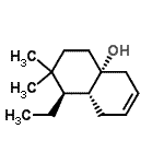 CAS#: 351904-30-8, (1R,4aR,8aR)-1-Ethyl-2,2-Dimethyl-1,3,4,5,8,8A-Hexahydro-4A(2H)-Naphthalenol