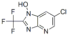 CAS#: 35195-95-0, 6-Chloro-1-Hydroxy-2-(Trifluoromethyl)Imidazo[4,5-b]Pyridine