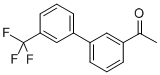 CAS 登录号：352032-25-8， 1-(3'-三氟甲基联苯-3-基)乙酮