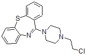 CAS 登录号：352232-17-8， 11-[4-(2-氯乙基)-1-哌嗪基]二苯并(b,f)-(1,4)-硫氮杂卓