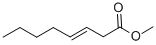 CAS 登录号：35234-16-3， (E)-辛-3-烯酸甲酯