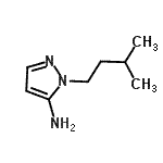 CAS#: 3524-21-8, 1-(3-Methylbutyl)-1H-Pyrazol-5-Amine
