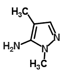 CAS#: 3524-49-0, 1,4-Dimethyl-1H-Pyrazol-5-Amine