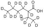 CAS#: 352431-38-0, 2-Ethylhexanoic-D15 Acid