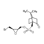 CAS#: 352525-76-9, [(2R,3R)-3-(Bromomethyl)-2-Oxiranyl]Methyl [(1S)-7,7-Dimethyl-2-Oxobicyclo[2.2.1]Hept-1-Yl]Methanesulfonate