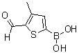 CAS 登录号：352530-25-7， 5-甲酰基-4-甲基噻吩-2-硼酸