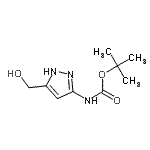 CAS#: 352533-21-2, 2-Methyl-2-Propanyl [5-(Hydroxymethyl)-1H-Pyrazol-3-Yl]Carbamate