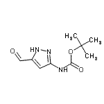 CAS#: 352533-22-3, 2-Methyl-2-Propanyl (5-Formyl-1H-Pyrazol-3-Yl)Carbamate
