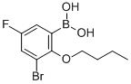 CAS#: 352534-85-1, 3-Bromo-2-Butoxy-5-Fluorophenylboronic acid