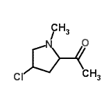 CAS#: 352546-50-0, 1-(4-Chloro-1-Methyl-2-Pyrrolidinyl)Ethanone