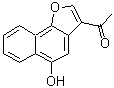 CAS 登录号：352553-09-4， 1-(5-羟基萘并[1,2-b]呋喃-3-基)乙酮
