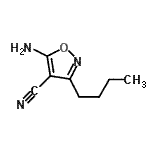 CAS#: 35261-04-2, 5-Amino-3-Butyl-1,2-Oxazole-4-Carbonitrile