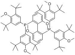 CAS#: 352655-61-9, (R)-(-)-2,2'-Bis[di(3,5-di-tert-butyl-4-methoxyphenyl)phosphino]-6,6'-dimethoxy-1,1'-biphenyl
