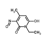 CAS#: 35268-36-1, 1-Ethyl-6-Hydroxy-4-Methyl-3-Nitroso-2(1H)-Pyridinone