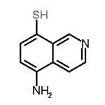 CAS#: 35317-94-3, 5-Amino-8-Isoquinolinethiol