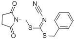 CAS#: 353254-68-9, Benzyl [(2,5-Dioxopyrrolidin-1-Yl)Methyl]Cyanocarbonimidodithioate
