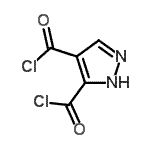 CAS#: 35344-96-8, 1H-Pyrazole-4,5-Dicarbonyl Dichloride