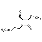 CAS#: 353494-37-8, (2R,3R)-1-(3-Buten-1-Yl)-3-Methoxy-4-Oxo-2-Azetidinecarbaldehyde