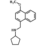 CAS#: 353778-46-8, N-[(4-Methoxy-1-Naphthyl)Methyl]Cyclopentanamine