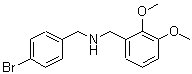 CAS#: 353779-16-5, 1-(4-Bromophenyl)-N-(2,3-Dimethoxybenzyl)Methanamine