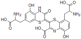 CAS#: 35394-49-1, (2E)-8-(2-Amino-3-Hydroxy-3-Oxopropyl)-2-[7-(2-Amino-3-Hydroxy-3-Oxopropyl)-5-Hydroxy-3-Oxo-4H-1,4-Benzothiazin-2-Ylidene]-5-Hydroxy-1,4-Benzothiazine-3-Carboxylic Acid