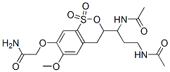 CAS 登录号：35423-52-0， N-(3-二乙基氨基丙基)-6,7-二甲氧基-1,1-二氧代-3,4-二氢苯并[c]氧硫杂环己二烯-3-甲酰胺