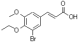 CAS#: 354531-46-7, (2E)-3-(3-Bromo-4-Ethoxy-5-Methoxyphenyl)Acrylic Acid