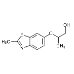 CAS#: 35465-81-7, 2-[(2-Methyl-1,3-Benzothiazol-6-Yl)Oxy]-1-Propanol