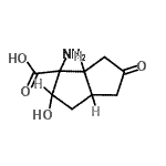 CAS#: 355134-42-8, 1-Amino-2-Hydroxy-5-Oxooctahydro-1-Pentalenecarboxylic Acid