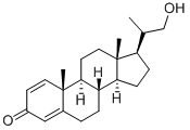 CAS#: 35525-27-0, 20-(Hydroxymethyl)Pregna-1,4-Dien-3-One
