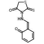 CAS#: 35533-29-0, 3-{[(Z)-(6-Oxo-2,4-Cyclohexadien-1-Ylidene)Methyl]Amino}-2-Thioxo-1,3-Thiazolidin-4-One