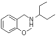 CAS 登录号：355382-11-5， N-(2-甲氧基苄基)-3-戊胺
