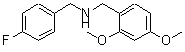 CAS#: 355815-27-9, (2,4-Dimethoxy-Benzyl)-(4-Fluoro-Benzyl)-Amine