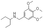 CAS 登录号：355816-60-3， N-(3,4,5-三甲氧基苄基)-3-戊胺