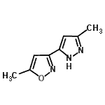 CAS#: 35592-90-6, 5-Methyl-3-(3-Methyl-1H-Pyrazol-5-Yl)-1,2-Oxazole