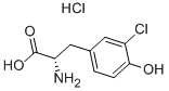 CAS 登录号：35608-63-0， 3-氯-L-酪氨酸盐酸盐
