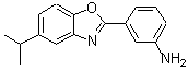 CAS 登录号：356085-09-1， 3-(5-异丙基-1,3-苯并恶唑-2-基)苯胺