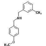 CAS 登录号：356093-95-3， 1-(4-甲氧基苯基)-N-(3-甲基苄基)甲胺