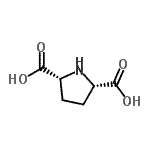 CAS#: 35634-41-4, (2R,5S)-2,5-Pyrrolidinedicarboxylic Acid