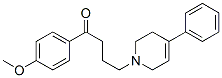 CAS 登录号：3565-47-7， 1-(4-甲氧基苯基)-4-(4-苯基-3,6-二氢-2H-吡啶-1-基)丁烷-1-酮