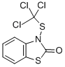 CAS 登录号：3567-79-1， 3-(三氯甲基硫基)-1,3-苯并噻唑-2-酮