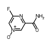 CAS 登录号：356783-48-7， 6-氟-2-吡嗪甲酰胺4-氧化物